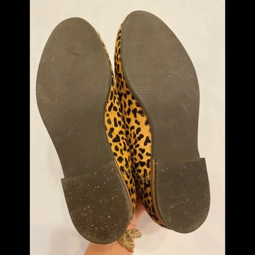 Johnny B’s by Boden Pony Hair Cheetah Booties